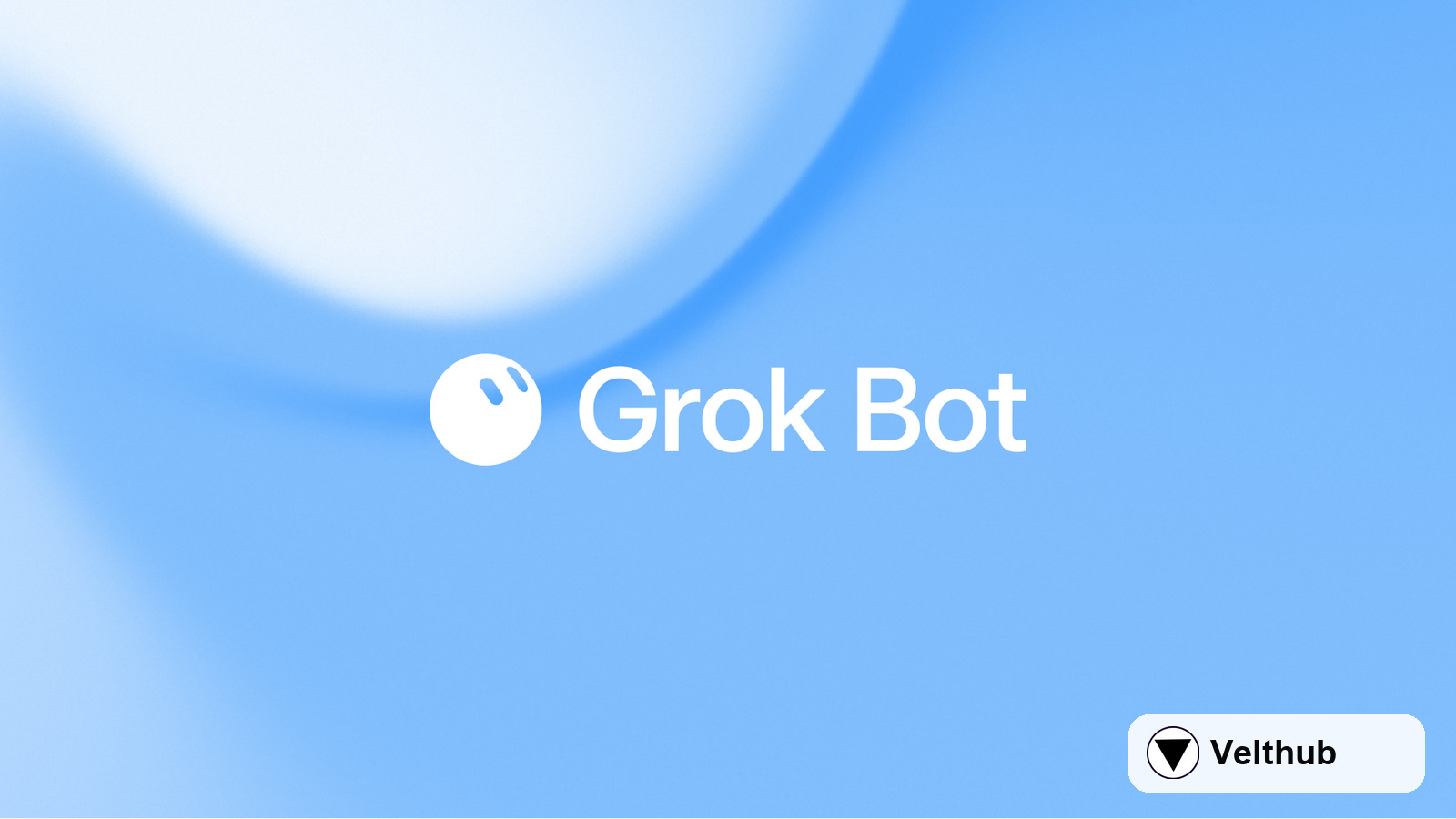 Grok Bot, artwork pubblicato da xAI e adattato graficamente da Velthub