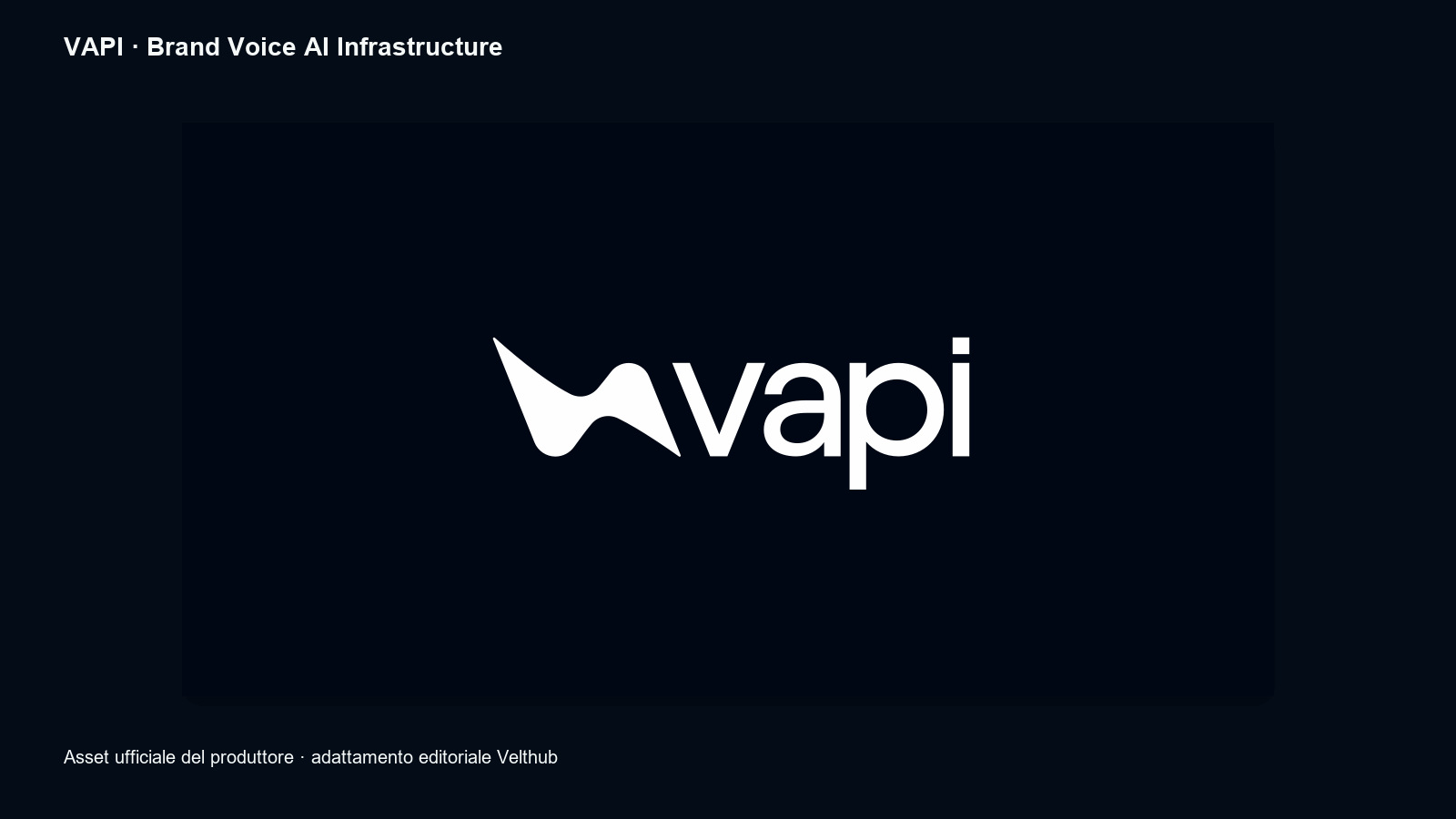 Artwork di brand Vapi Voice AI Infrastructure